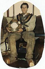 Vance in MarkV Diving Suit