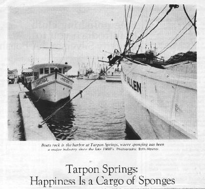Tarpon Springs Sponge Boats